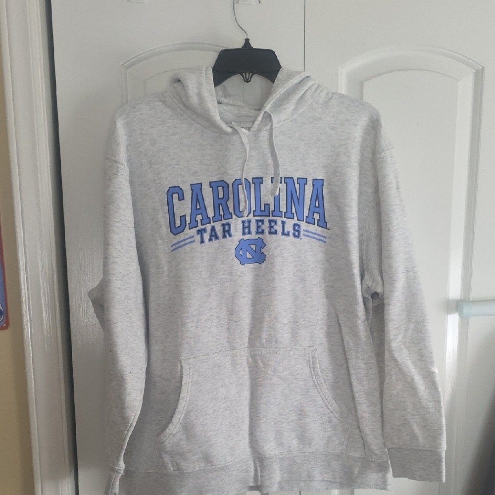 Hanes Gray Carolina Tar Heels Hoodie